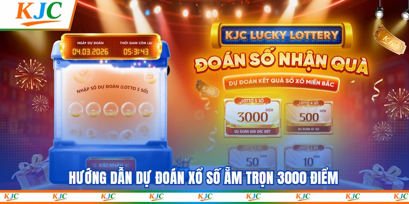 Hướng dẫn Dự đoán xổ số ẵm trọn 3000 điểm